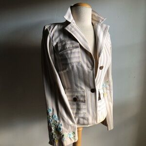 Diane von Furstenberg Stripe Jacket